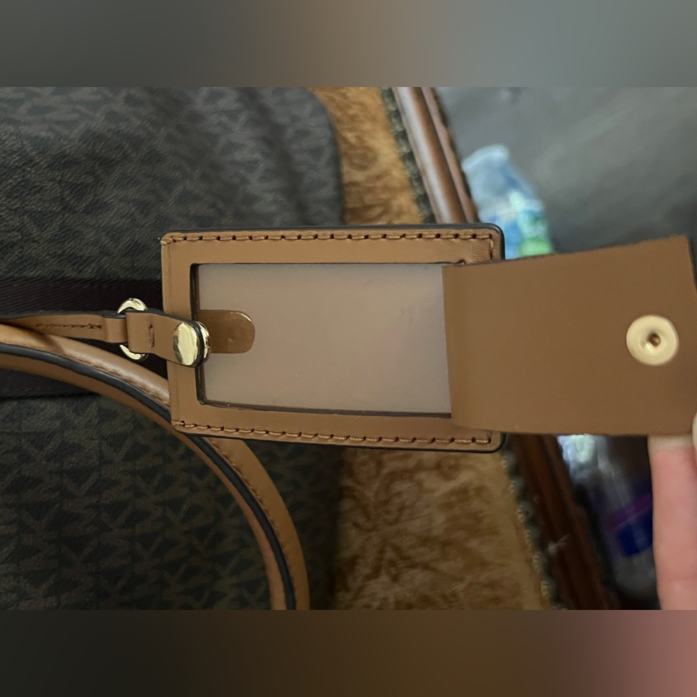 Michael Kors Brown Signature Weekender Travel Bag - Picture 8 of 14